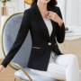 2018 mùa thu mới khí chất thời trang Slim nhỏ phù hợp với áo khoác nữ đầy màu sắc phù hợp với túi bìa phù hợp với hoang dã giản dị áo kiểu nữ đẹp tuổi 35