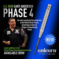 UNICORN Unicorn chuyên nghiệp Vonfram thép phi tiêu thẳng Anderson Hard Hard Chuyên nghiệp cạnh tranh phi tiêu 23G - Darts / Table football / Giải trí trong nhà phi tiêu gỗ