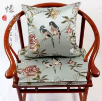 New Trung Quốc-phong cách hoa và chim gỗ gụ sofa đệm đệm thảm Taishi ghế La Hán giường đệm đệm gối tùy chỉnh thảm trải ghế