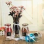 Bó hoa cơ sở cắm hoa sàn lớn trang trí phòng tắm đường kính nhỏ treo tường bình hoa retro dễ thương Bắc Âu - Vase / Bồn hoa & Kệ chậu gốm trồng lan kiếm