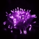 10 метров 100 светло -фиолетовых хвоста вставка дождевой воды