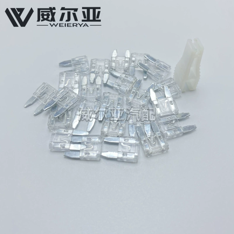 cầu chì omega Ống cầu chì ô tô lắp ô tô mini cỡ vừa nhỏ 5A 10A 15A 20A 25A 30A 40A cầu chì sứ cầu chì 100a 