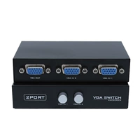 Бесплатная доставка VGA Switching 2 в -1 Компьютерное видео обмен VGA Two -in -One Video Switch