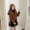 Áo khoác nữ nhỏ bé mùa thu và mùa đông khí chất ve áo nữ 2018 mới thời trang Hàn Quốc dài tay len hoang dã ngắn