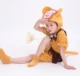 Mới trẻ em trang phục khỉ nhỏ động vật nhỏ khỉ câu cá mặt trăng phim hoạt hình mô hình quần áo trẻ em khỉ nhỏ quần áo nhảy - Trang phục