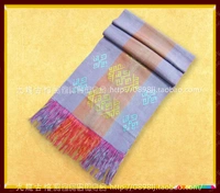 Двусторонний этнический шарф ручной работы, подарок на день рождения