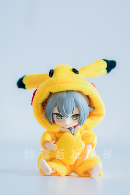 taobao agent Spot OB11 molly clay GSC baby clothing pocket monster Pikachu animal connective clothes