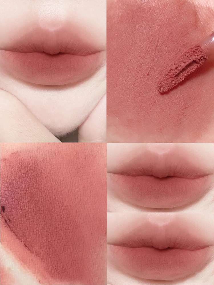 1P01 & Naked Jujube Mudjuduo  lip mud Bubble mat jointly summer At Par student Bean paste Lip Glaze Minority brand Lipstick