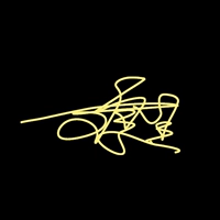 Wang Malyu подписал металлическую наклейку B А абзац