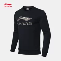 Áo len nam Li Ning 2018 mùa đông thể thao thời trang áo thun cổ tròn đan thể thao AWDN835 áo sweater mlb