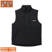Li Ning xuống vest nam loạt bóng rổ mới ấm cổ áo vịt màu xám mùa đông xuống quần áo thể thao AMRN031 - Áo thể thao