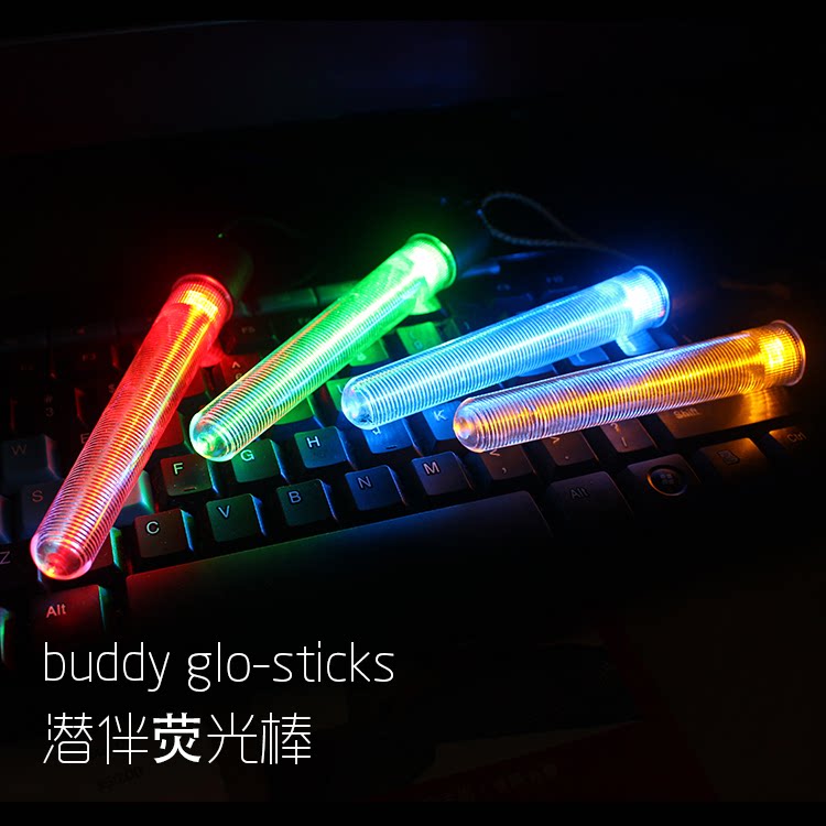 [BG-01 Buddy glo-sticks мини одноцветные светлячки 240 юаней 4 штуки]