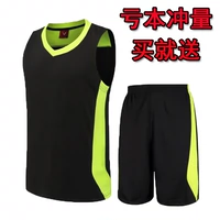 Thể thao nam không tay quần short mùa hè vest phù hợp với chạy thể dục lỏng kích thước lớn tùy chỉnh in quần áo bóng rổ phù hợp với bộ đồ adidas nữ