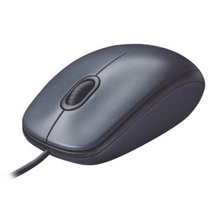 Оригинальная мышь Logitech M90 для ноутбука с фотоэлектрическим сенсором, проводная USB-мышь