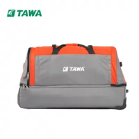 Đức TAWA cắm trại lều trường hợp xe đẩy ngoài trời Oxford vải vali 160L công suất lớn túi du lịch di động balo kéo du lịch