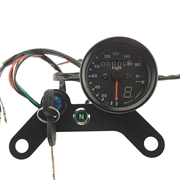 CG125 mét mét sửa đổi đồng hồ đo đường km bảng LED hai màu đôi mileage mã công cụ lắp ráp