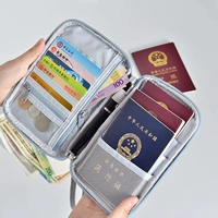 Сумка для паспорта для путешествий, чехол для паспорта, водонепроницаемый защитный чехол, сумка-органайзер, универсальный картхолдер