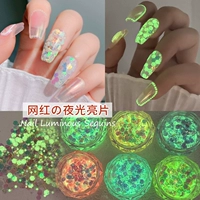 Брендовые разноцветные блестки для ногтей для маникюра, лак для ногтей, украшение для ногтей, популярно в интернете, новая коллекция, Южная Корея, «сделай сам»