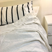Sofa máy lạnh chăn đan ins chăn ngủ Nhật giường Bắc Âu bao gồm nghệ thuật giải trí bông khăn bụi - Ném / Chăn