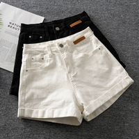Белая джинсовая юбка, шорты, летние тонкие приталенные штаны, 2021 года, А-силуэт, свободный крой
