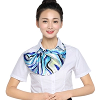 Демисезонный рабочий носовой платок, шарф, шейный платок, в корейском стиле