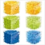 Cube âm thanh nổi Mê Cung Rubik của Cube Trong Suốt Vàng Xanh Xanh 3dD Stereo Mê Cung Bóng Câu Đố của Trẻ Em Đồ Chơi Thông Minh do choi tre em