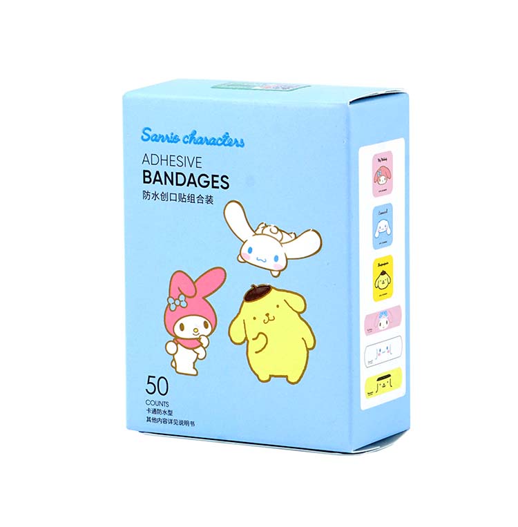 BlueMINISO MINISO Band-aid sanrio  dream Waterproof paste Combination 50 slice lovely ventilation Hemostatic plaster