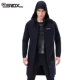 Черный плащ с капюшоном, 3mm