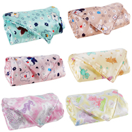 Trẻ em bé tinh khiết lụa phim hoạt hình in quilt cover 100 tằm silk satin sản phẩm giường khỏe mạnh cậu bé và cô gái quilt cover