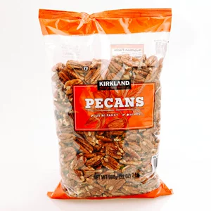 [包邮美国进口柯克兰Kirkland Pecan原味碧根果长寿果山核桃仁908g]
