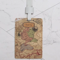 Ретро карта, картхолдер, рабочий водонепроницаемый чехол для проездного, защитный чехол, европейский стиль