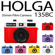 Hong Kong LOMO phim phim retro camera Holga135BC vignetting thạc sĩ phiên bản giới hạn đích thực đỏ trắng