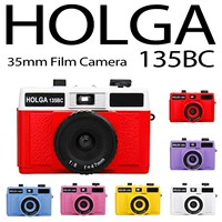 Hong Kong LOMO phim phim retro camera Holga135BC vignetting thạc sĩ phiên bản giới hạn đích thực đỏ trắng máy chụp ảnh lấy liền