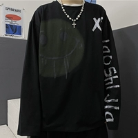 INSSTUDIOS MURENDY INS DAHD HIP -HOP Personality Smiley Face Graffiti Печать