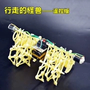 Gió bionic lắp ráp đồ chơi giáo dục điện điều khiển từ xa robot học sinh tự làm cơ khí thiết lập đặc biệt