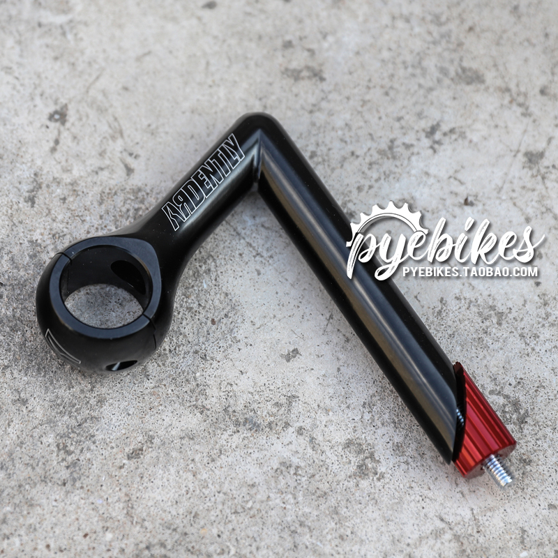 Blackardently31.8mm Retro Gooseneck Put up Bicycle Dead flies highway Large caliber