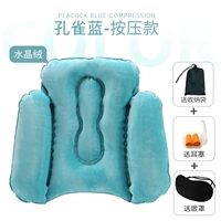 Peacock Blue+Crystal Velvet+подушка талии