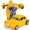 Đồ chơi trẻ em ô tô cậu bé đồ chơi biến dạng một cú nhấp chuột King Kong mô hình ô tô off-road va chạm đua xe rung cùng đoạn - Đồ chơi điều khiển từ xa