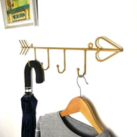 Творческая железная гостиная крыльца магазин одежды для тестовой комнаты дверь за одеждой крючок крюк Стена Стена вешалка Крюк