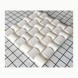 Натуральная каменная мозаичная наклейка натуральная мрамора золотисто -запеченное кирпичное арх