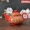 Wedding Jing Tea Cup Tea Set Set Cung cấp Lễ hội cưới cao cấp Cup Cup Hi Cup Trung Quốc Phong cách Red Tea Khay ấm trà - Trà sứ