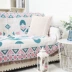 Vườn hình học mẫu vật che phủ chăn bảo vệ bụi vải che sofa đệm sofa khăn đầy đủ jacquard đan - Bảo vệ bụi áo trùm máy giặt chống nắng Bảo vệ bụi