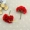 DIY mô phỏng hoa lụa hoa cúc handmade vòng hoa phụ kiện tóc rơm mũ nón vật liệu kẹo hộp phụ kiện 3cm - Phụ kiện tóc dây buộc tóc hot nhất hiện nay