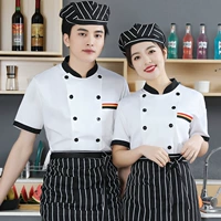 (Одиночный верх) Белый с коротким рукавом белый