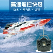 Thuyền điều khiển từ xa tàu cao tốc tàu ngầm thuyền đồ chơi hấp tốc độ thuyền thuyền điện con cậu bé dưới nước đồ chơi người lớn