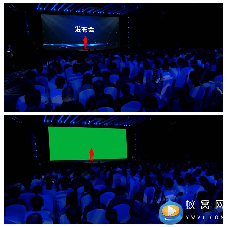 V207AE模板 科技游戏手机APP产品发布会现场绿幕宣传视频制作