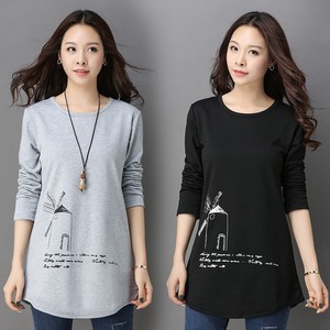 Mùa hè hè trung niên của phụ nữ mặc của mẹ cotton ngắn tay T-Shirt body shirt 桖 quần áo 30 35 40 tuổi nv