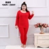 2019 mùa đông cỡ lớn đồ lót nữ nhiệt phù hợp với phụ nữ béo mm áo ren ren cộng với áo nhung dày - Phù hợp với nóng lên Phù hợp với nóng lên