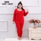 2019 mùa đông cỡ lớn đồ lót nữ nhiệt phù hợp với phụ nữ béo mm áo ren ren cộng với áo nhung dày - Phù hợp với nóng lên