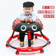 Baby Walker 6 7-18 tháng bé học tập âm nhạc lái xe chống rollover tay đẩy gấp đa chức năng